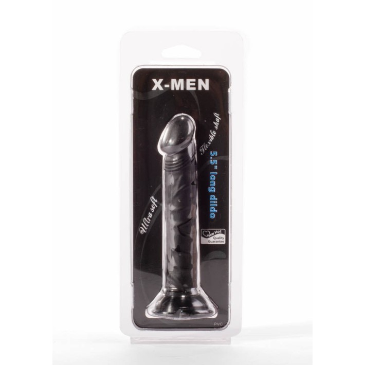 Dildo Realistic Ultra Soft Dildo, Negru, 14 Cm 4