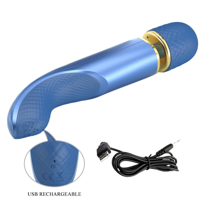 Pretty Love Colorful Massager Blue 3