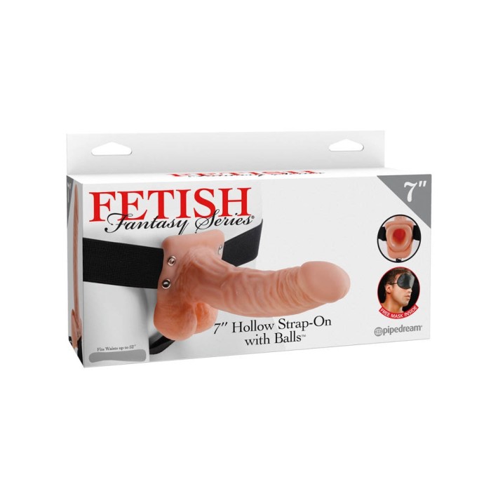 Strap-on/extensie Penis, Natural, 18 Cm 3