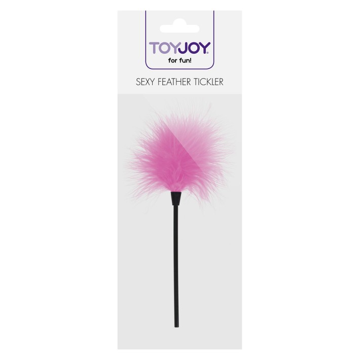 Cravasa Cu Pene Toyjoy Roz 2