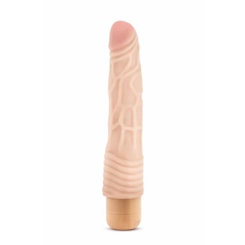 Blush, Vibrator Realistic Mr. Skin Cock Vibe 2, Natural, 22.5 Cm, pasiune.ro