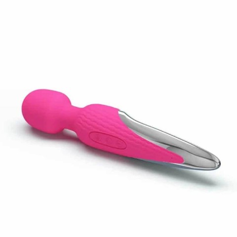 Magic Wand, Vibrator Bagheta Cu Functie Incalzire Antony, Roz, 26 Cm, pasiune.ro