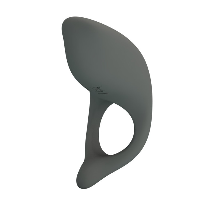 Inel Penis Cu Vibratii Master Ring Ii, Cenusiu 4
