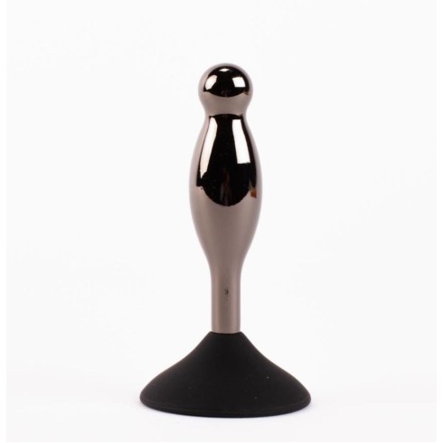 dop, Dop Anal Cu Bijuterie Secret Shine Booty Call S Vi, Negru Metalic, 12 Cm, pasiune.ro