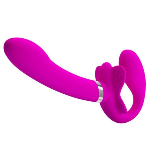oua, Strap-on Dublu Cu Vibratii Valerie, pasiune.ro
