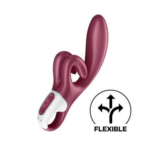 Vibratoare Duble, Vibrator Special Touch Me, Rosu, 22 Cm, pasiune.ro