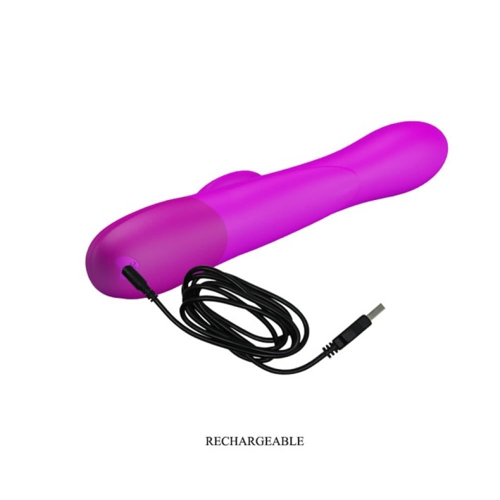 Vibrator Rabbit Dempsey, Violet, 13.5 Cm 3