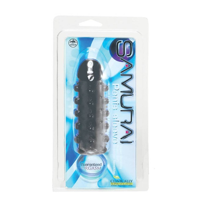 Extensie/manson Penis Samurai, Negru, 13 Cm 2