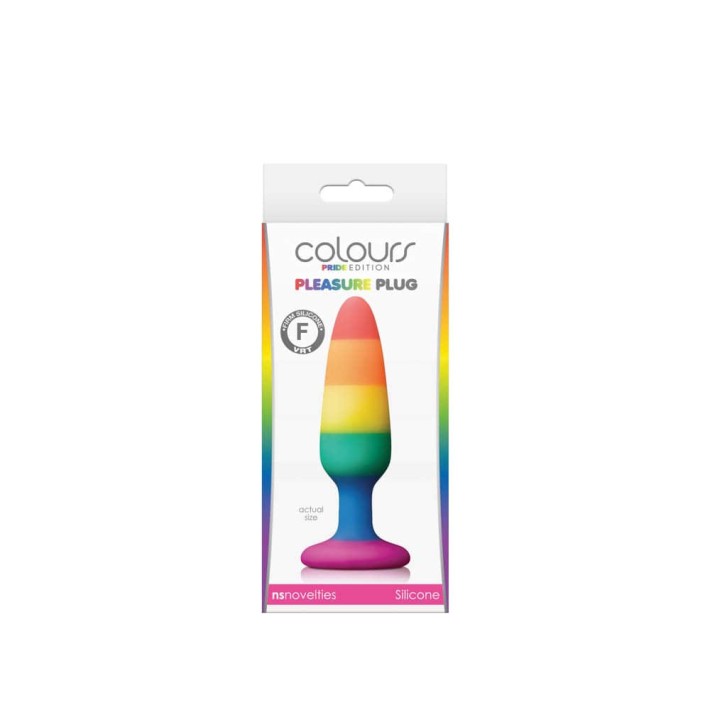 Dop Anal Multicolor Colours - Pride Edition Small, 11 Cm 2