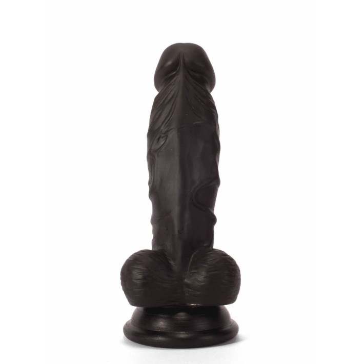 Dildo Realistic Colours Pleasure, Negru,16.5 Cm 6