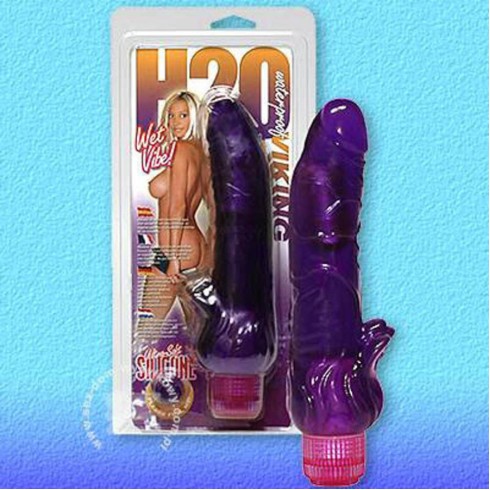 realistic, Vibrator Realistic H2o Viking, Mov, 23 Cm, pasiune.ro