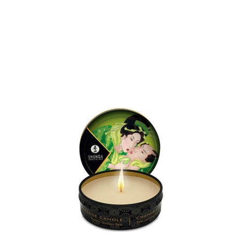 mini, Mini Lumanare Masaj Green Tea, 30 Ml, pasiune.ro