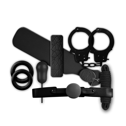 set, Set Accesorii Erotice The Mean Couple Romance I, Negru, 7 Piese, pasiune.ro