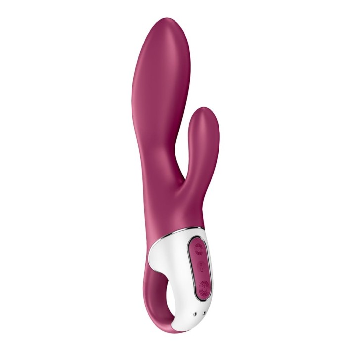 Vibrator Rabbit Heated Affair, Bordo, 20 Cm 3