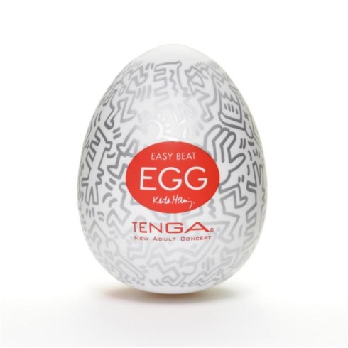 mini, Mini Masturbator Tenga Egg Keith Haring Party, pasiune.ro