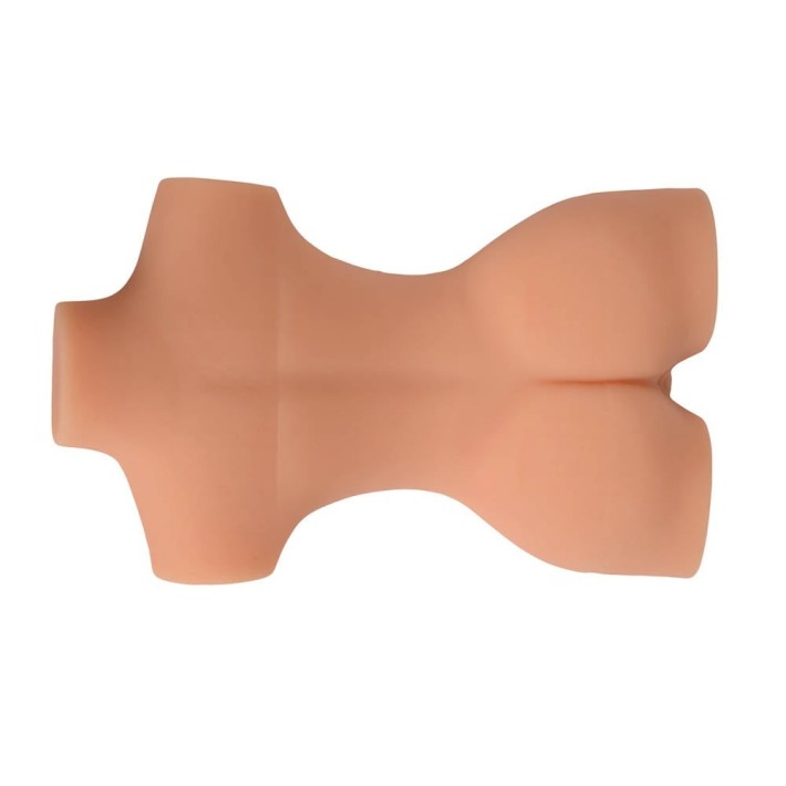 Masturbator 2-in-1 Vagin+anus Busty Lady Half Body Sex Doll 10
