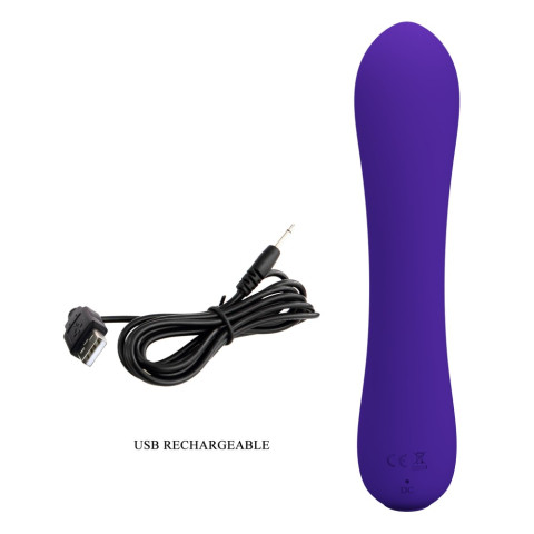 Pagina 5 - Pretty Love, Vibrator Punctul G Matt, Indigo, 19 Cm, pasiune.ro