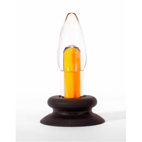 dop, Dop Anal Cu Vibratii, Transparent, 12 Cm, pasiune.ro