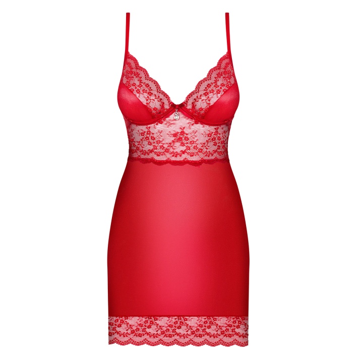 Babydoll Cu Dantela Si Chilotei Sexy Lovica 2xl, L/xl, S-m 5