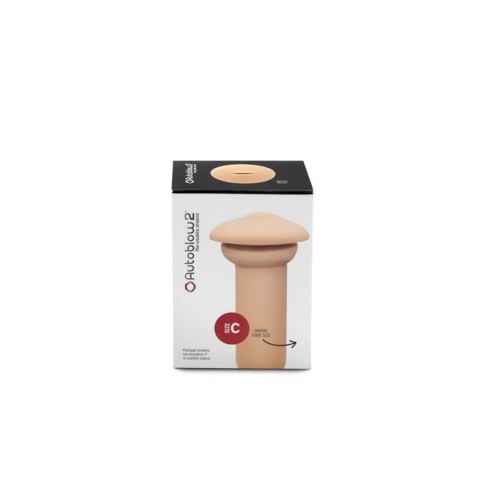 Autoblow, Manson Gura Pentru Masturbator Autoblow 2 Mouth Sleeve C, Bej, pasiune.ro