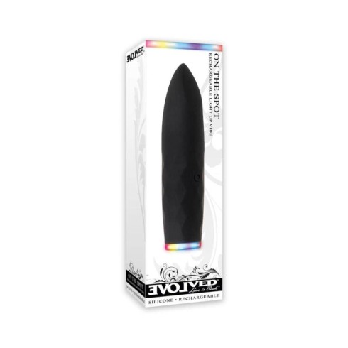 bila, Glont Vibrator On The Spot, Negru, 9 Cm, pasiune.ro