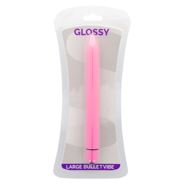 Glont Vibrator Glossy Deep Rose 2