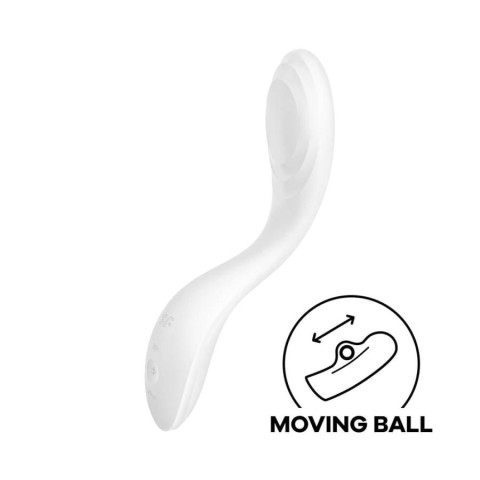 Pagina 3 - Vibratoare Speciale, Vibrator Punctul G Rrrolling Pleasure, Alb, 22 Cm, pasiune.ro