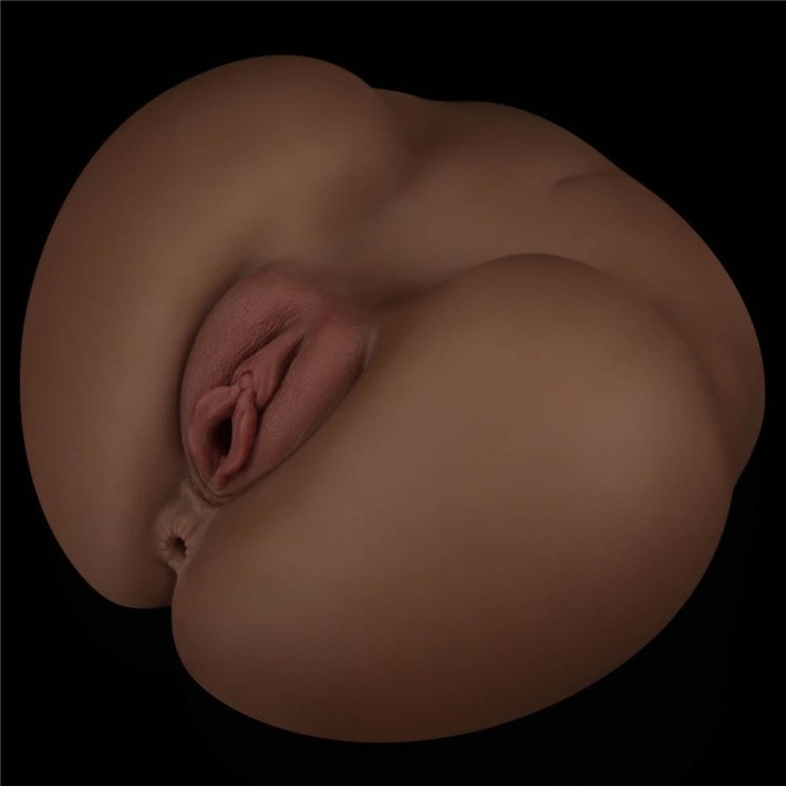Masturbator 2-in-1 Vagin+anus Streetgirls 3, Brun 4