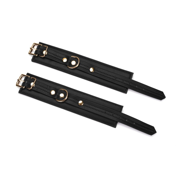 Black Organosilicon Wrist Cuffs 3