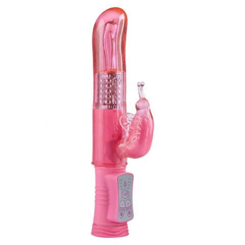 ToyJoy, Vibrator Rabbit Fluture Toy Joy Roz, pasiune.ro