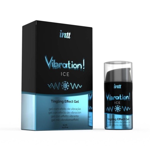 gel, Gel Stimulant Cu Aroma Racoritoare Ice Vibration, 15 Ml, pasiune.ro