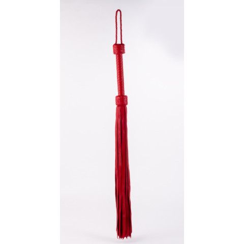 Devil Sticks, Softy Handle Calf Leather Tails Red_b15o25_3, pasiune.ro