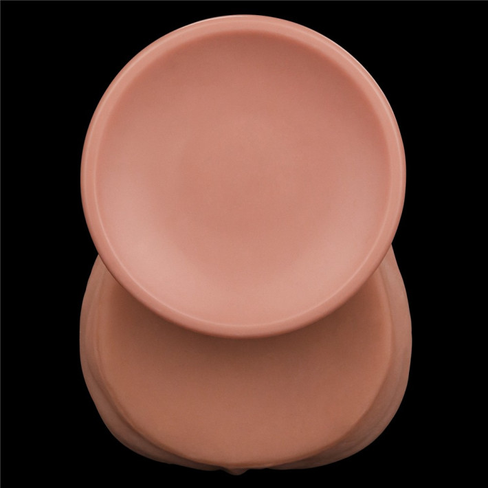 Dildo Ultra Realistic King Sized Sliding Skin Dual Layer Dong, Natural, 35.5 Cm 4