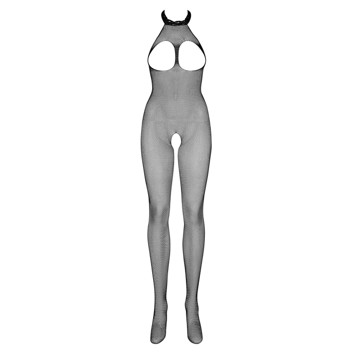 Bodystocking Catsuit, Negru S/m/l 6
