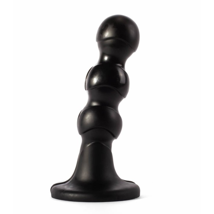 Dop Anal Extra Girthy V, Negru, 25 Cm 6