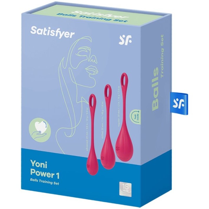 Bile Kegel Satisfyer Yoni Power 1 Red 4