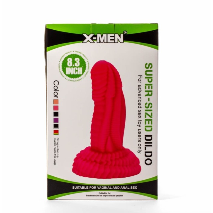 Dildo Special Super Sized Pvc, Negru, 21 Cm 10