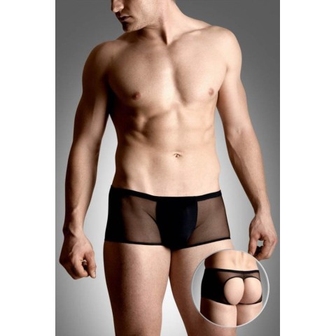 Lenjerie sexy barbati, Mens Shorts 4493 - Black M/l M/l, pasiune.ro