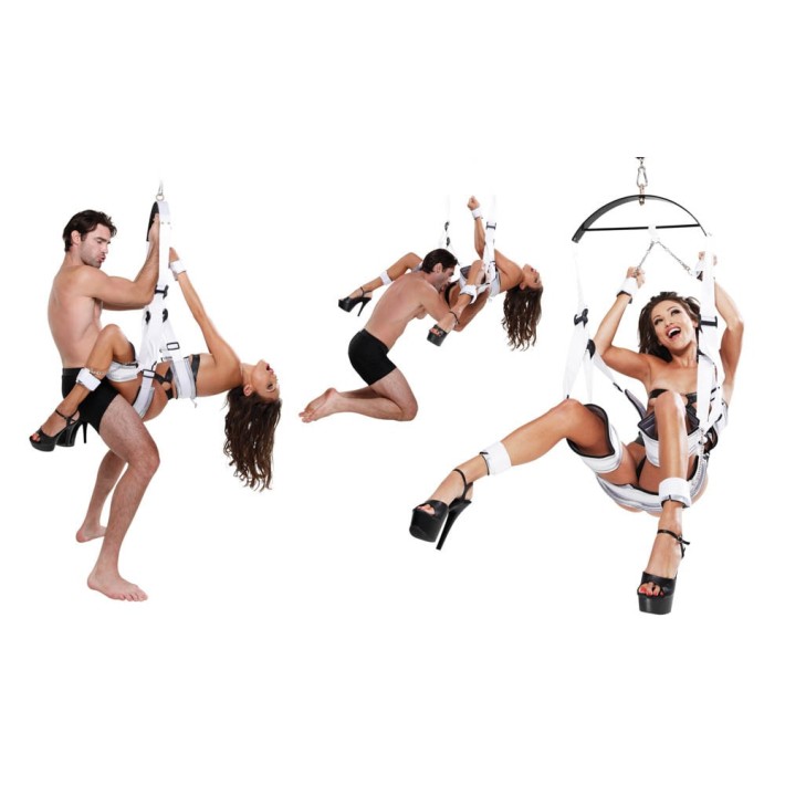 Fantasy Bondage Swing  White 2