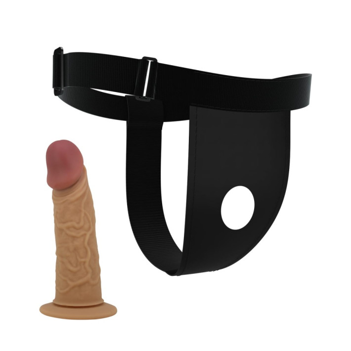 Strap-on Cu Dildo Houston, Natural, 17.5 Cm 4
