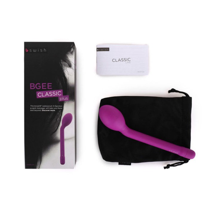 Vibrator Punctul G Plus, B Swish Visiniu 4