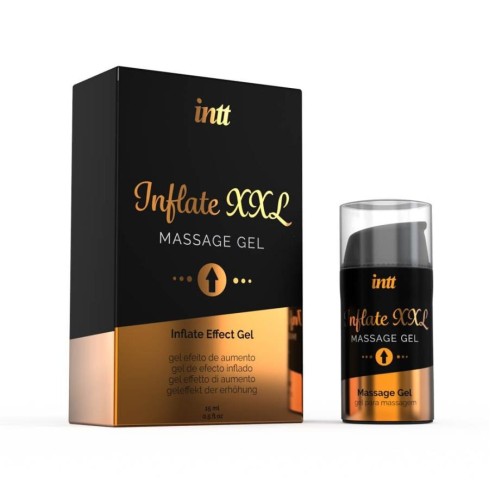 gel, Gel Stimulant Pentru Masaj Intim Masculin Inflate Xxl, 15 Ml, pasiune.ro