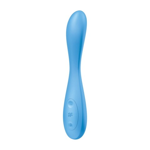 stimulator, Vibrator G-spot Flex 4+, Albastru, 19 Cm, pasiune.ro