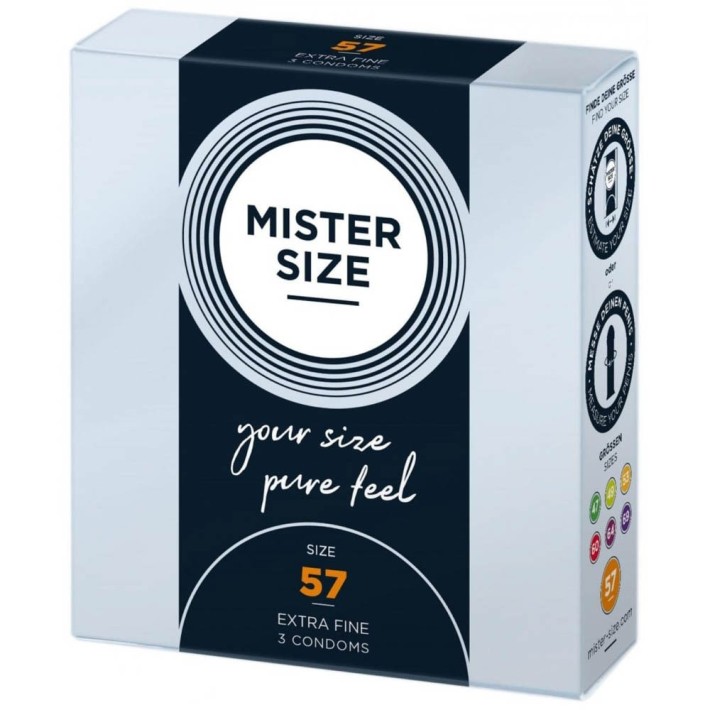 Mister Size 57 Mm Condoms 3 Pieces 2