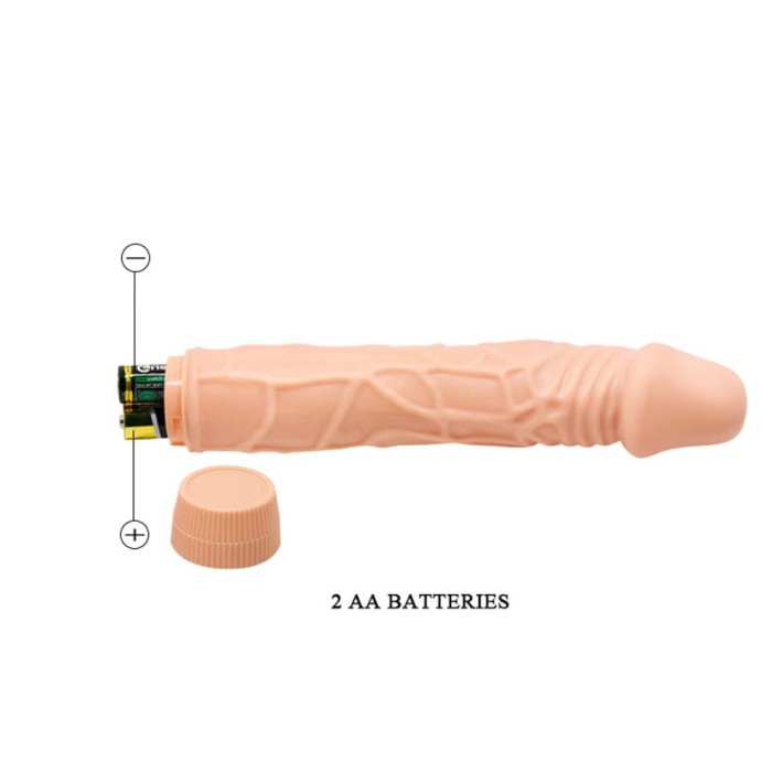 Vibrator Realistic Barbara Bob, Natural, 22 Cm 5
