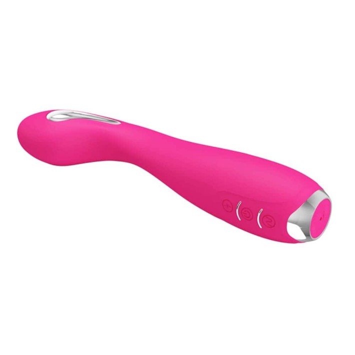 Vibrator Punctul G Cu Electrostimulare Hector, Roz, 19.5 Cm 5