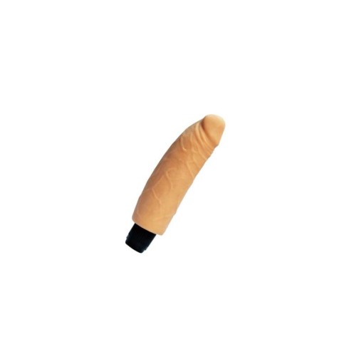 vibrator, Vibrator Clasic Super Vibe Real Cyber Skin No. 2, Natural, 25 Cm, pasiune.ro