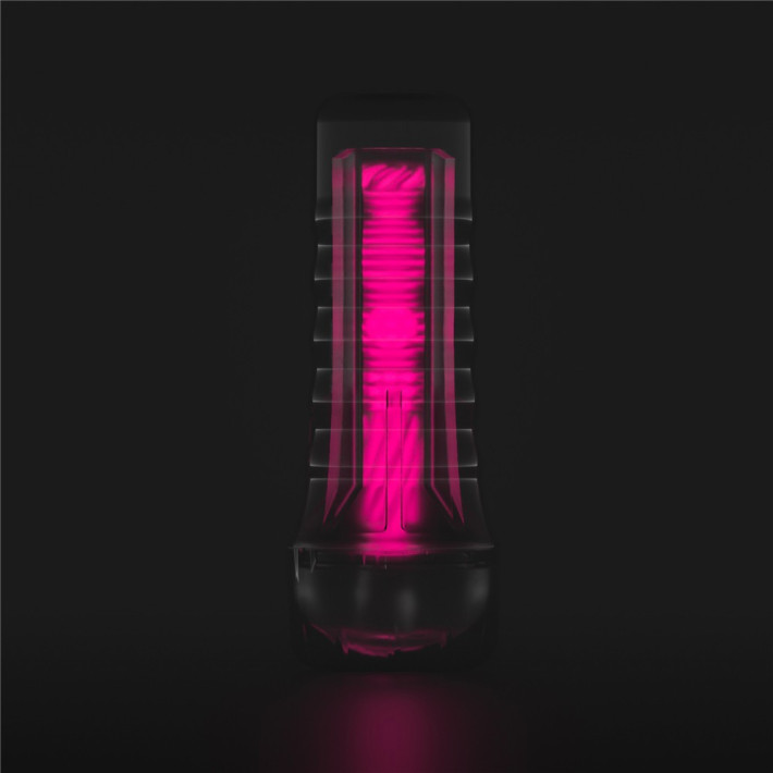 Masturbator Fantezie Fosforescent Lumino Play, Roz, 21.5 Cm 2