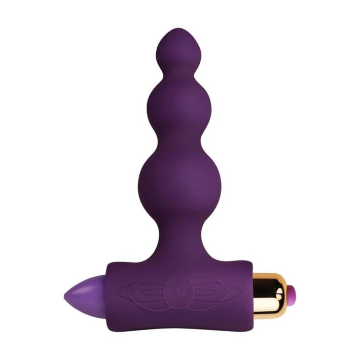 Dildo Anal Cu Vibratii Bubbles Petite Sensations, Mov, 10.5 Cm 3