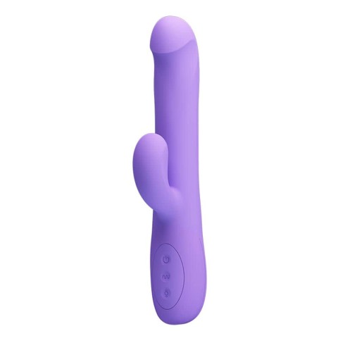 Vibratoare Rabbit, Vibrator Rabbit Cu Rotatii Truman, Lila, 23.5 Cm, pasiune.ro
